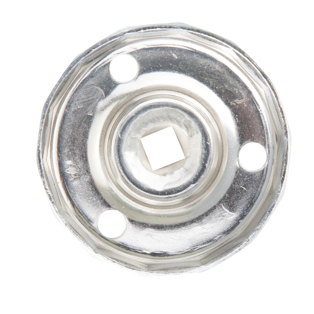 Steelman Pro 96663 64mm 14 Flute Oil Filter Cap Wrench 3/8 in Drive Low Profile (1 Pack) - 3