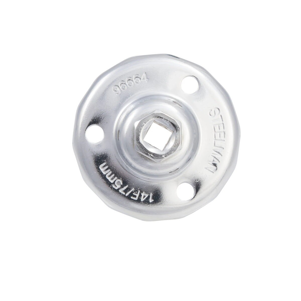 Steelman Pro 96664 75mm 14 Flute Oil Filter Cap Wrench for 3/8 Inch Drive Ratchets - 2