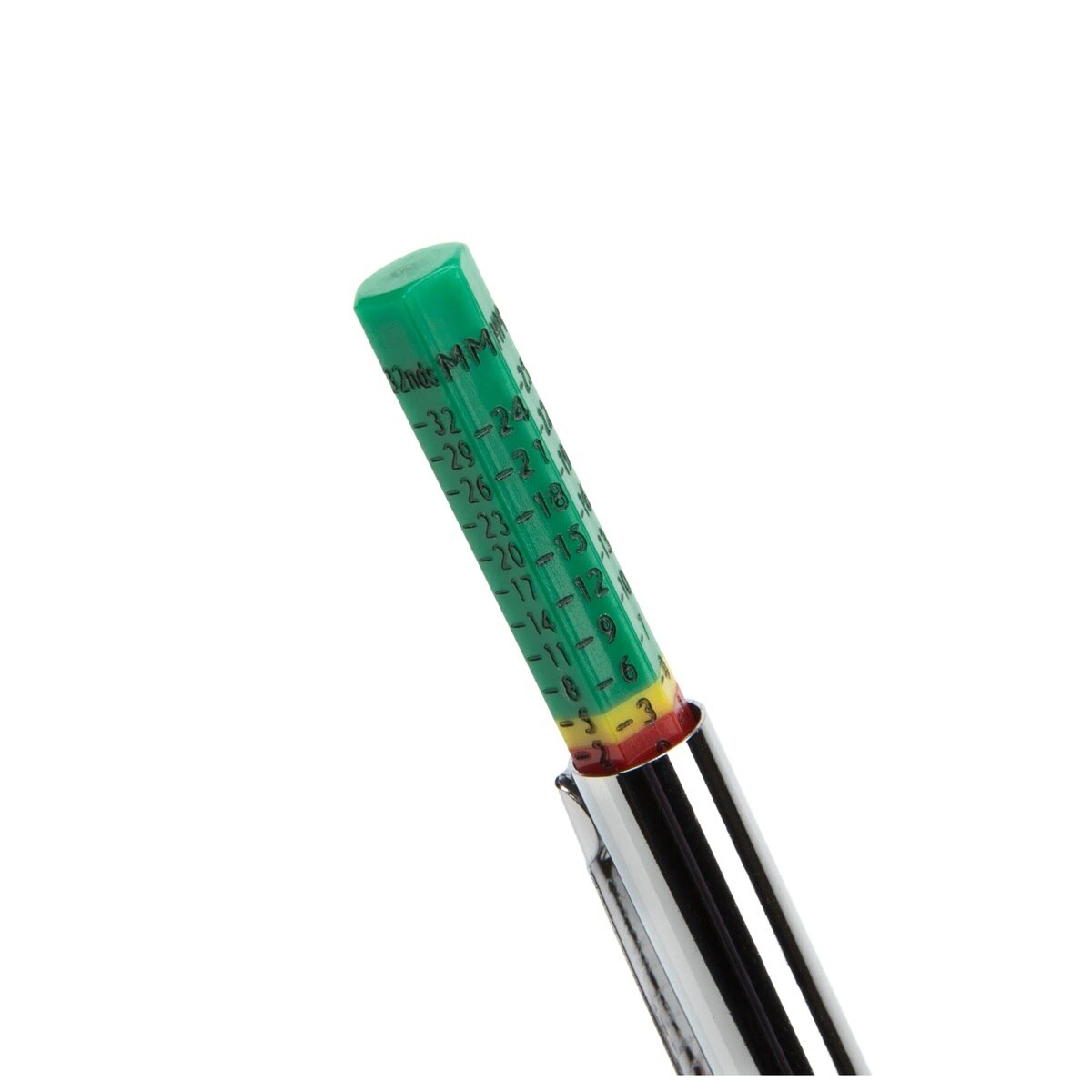 Steelman Pro 97831 Color Coded Tire Tread Depth Gauge Reads in MM and 32nds - 4