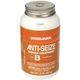 Steelman Pro JSP10116 8 oz Anti-Seize Thread Lubricant Brush Top Copper Formula Prevents Seized Fasteners