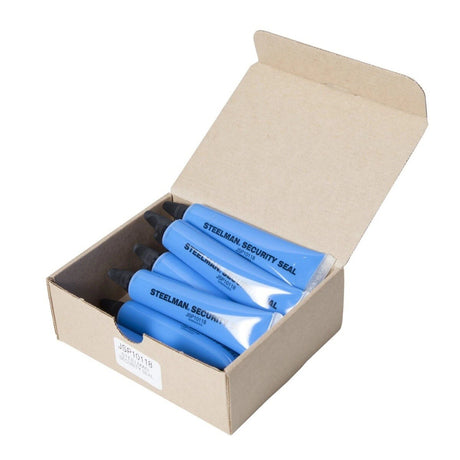 Steelman Pro JSP10118 1 oz Bright Blue Security Seal Tamper Indicator for Fasteners (10 Pack)