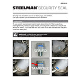 Steelman Pro JSP10118 1 oz Bright Blue Security Seal Tamper Indicator for Fasteners (10 Pack) - 4