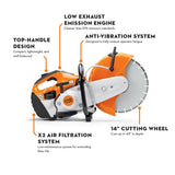 Stihl TS420 14" Gas Powered Cutquik Cut-Off Saw - 2