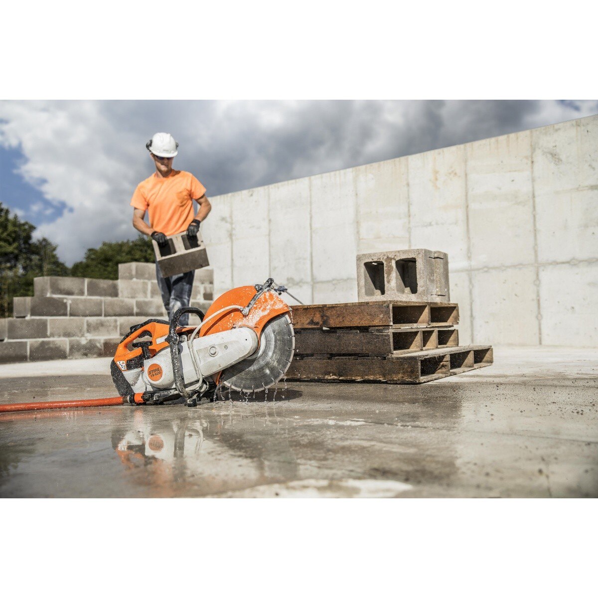 Stihl TS420 14" Gas Powered Cutquik Cut-Off Saw - 3