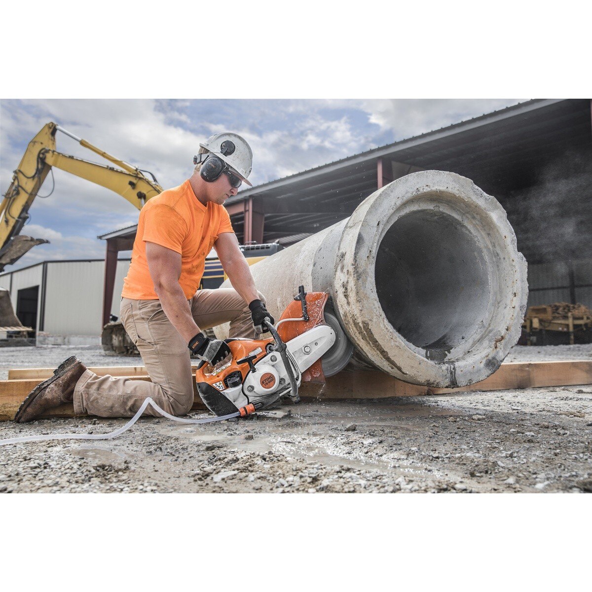 Stihl TS420 14" Gas Powered Cutquik Cut-Off Saw - 4