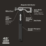 Stiletto DRYAXE9-F 9oz Titanium Drywall Hatchet - 4