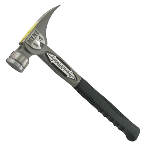 Stiletto TBM14RMS 14 oz. Mini Ti Bone Hammer (Replaceable Milled Steel Face and Straight Handle)