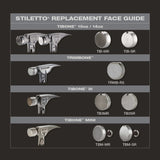 Stiletto TIB-MR TIBONE Milled Steel Replacement Face - 5