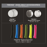 Stiletto TIB15SC TIBONE 15oz Smooth/Curved Titanium Framing Hammer - 6