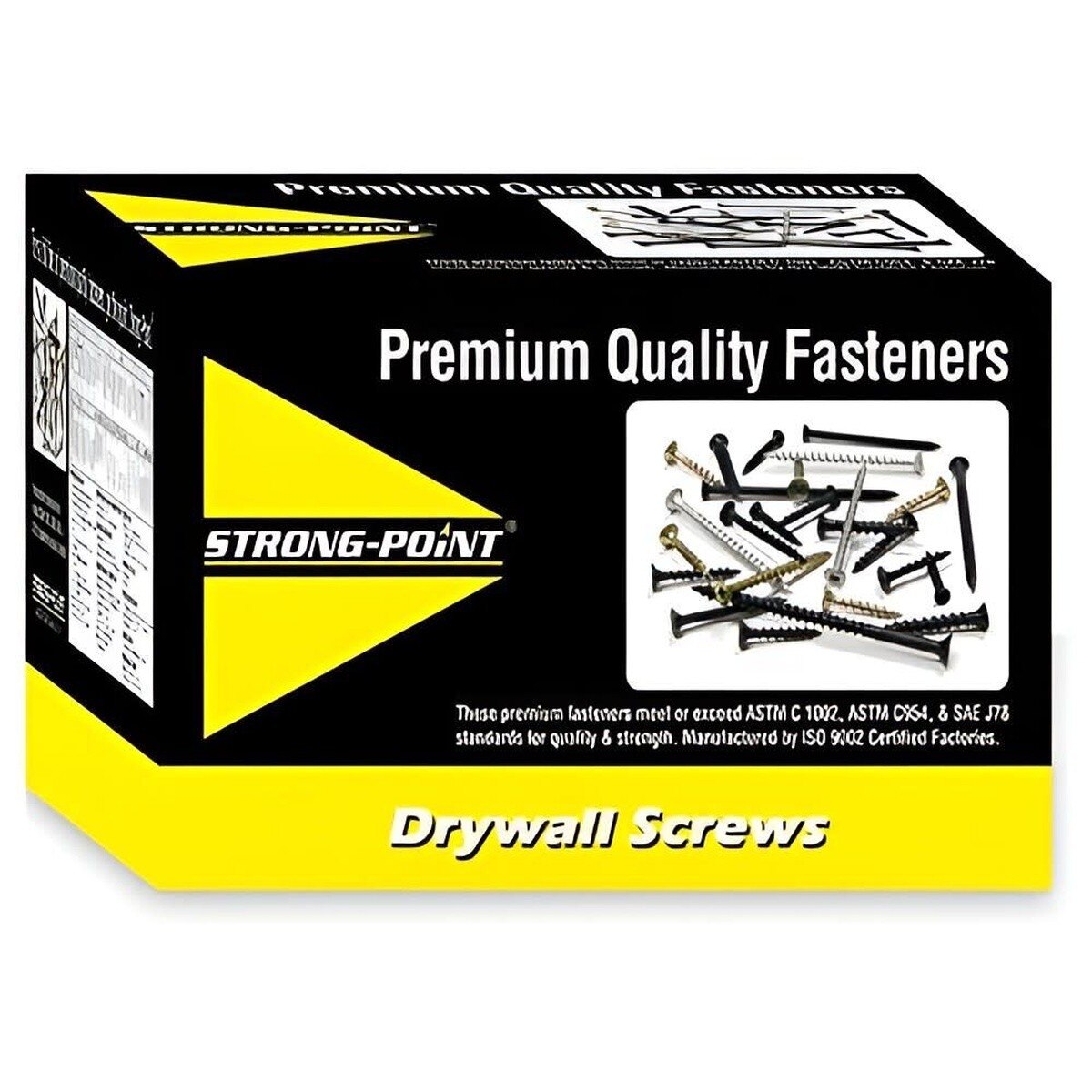 Strong-Point M83ZV #8 x 3/4" Phillips Modified Truss Tek Screw K-Lath 5 lb Box (1000 Count)