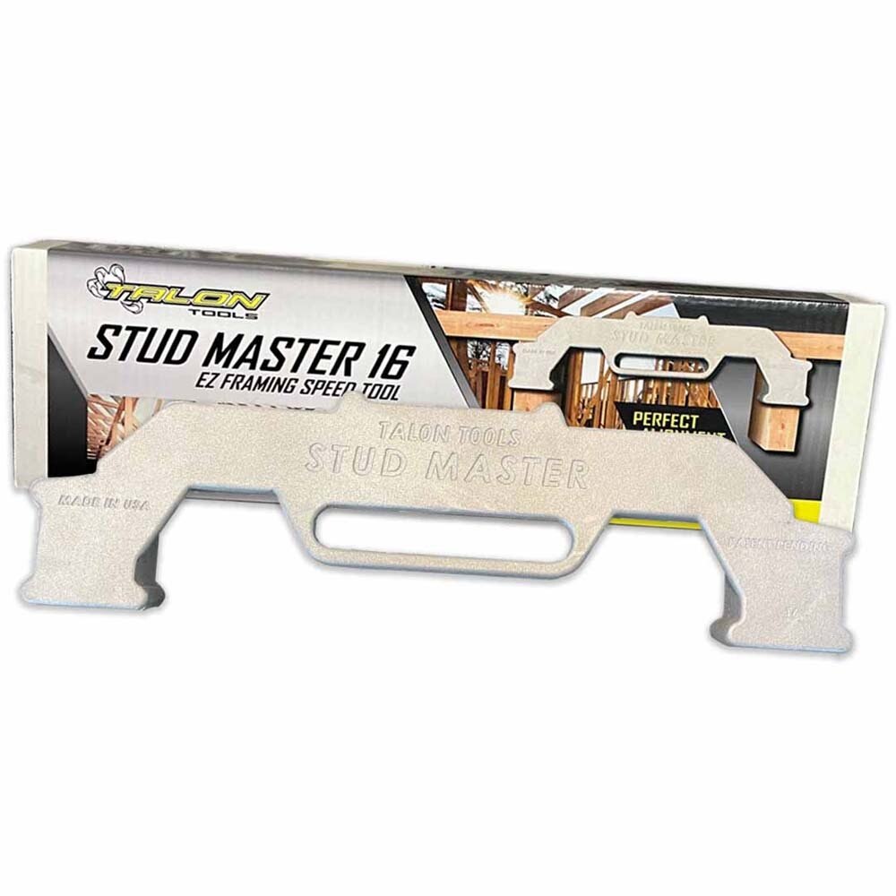 Stud Master SM16-S 16" Framing Stud Layout Tool, Stud Framing Jig for Precision Wall Stud Measurement