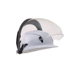 Studson 9140003 Clear Full Brim Face Shield with Chin Protector and Mounting Bracket - 2