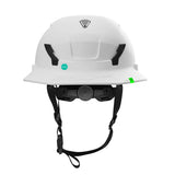 Studson SHK1-CWLX White - SHK-1 Industrial Safety Helmet Class C Vented L/XL - 4