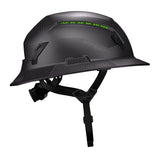 Studson SHK1-FB-CCF Vented Full Brim Class C Type II Carbon HD Safety Helmet - 4