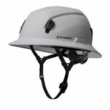 Studson SHK1-FB-EW Full Brim Non-Vented Class E Type II Safety Helmet - White - 6