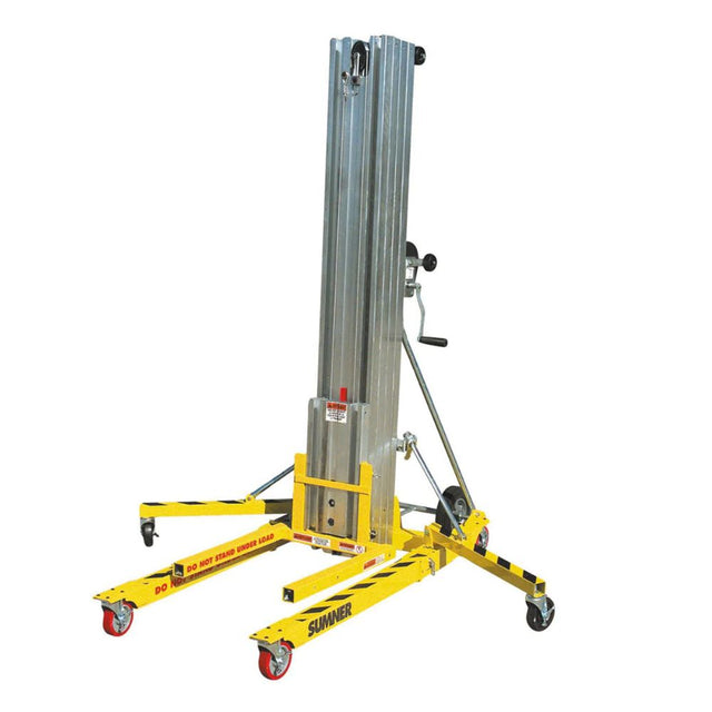 Sumner 783227 2124 24' Galvanized Series 2100 Contractor Lift, 650 lbs