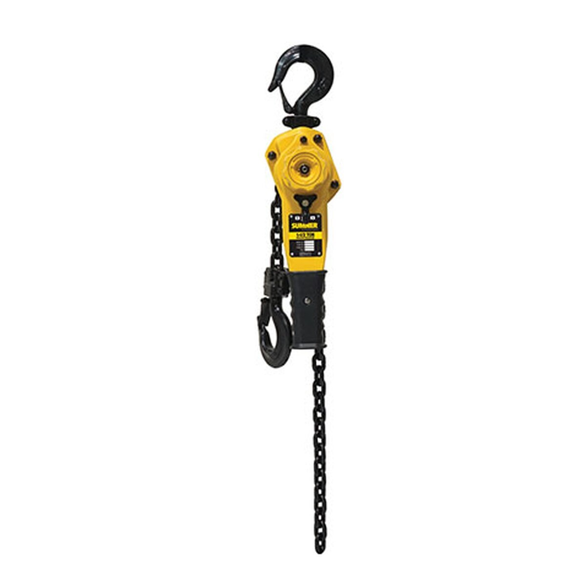 Sumner 787516 1.6T Premium Lever Hoist with 5' Lift and Overload Protection