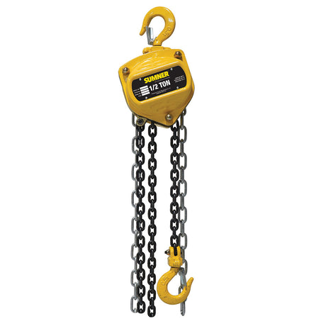 Sumner CB050C10 1/2T Chain Hoist 10'