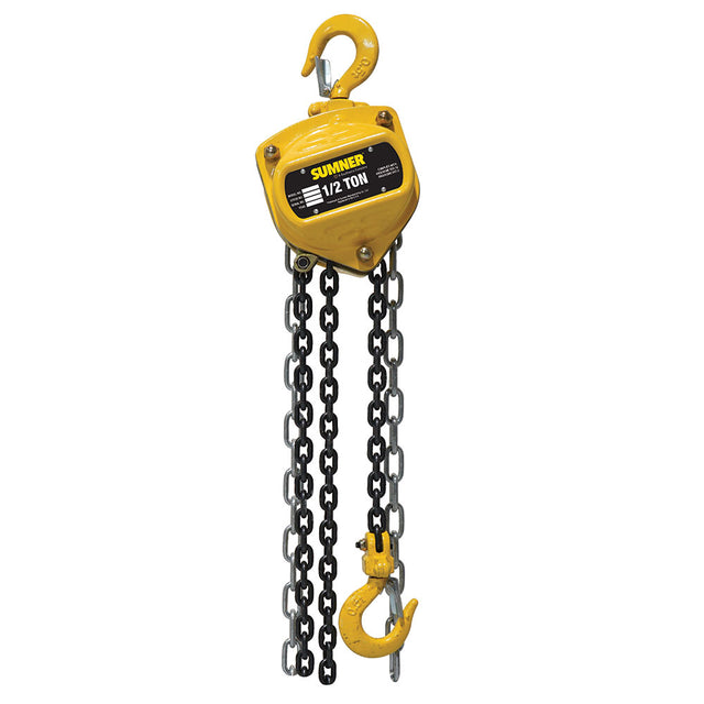 Sumner CB050C20 1/2T Chain Hoist 20'