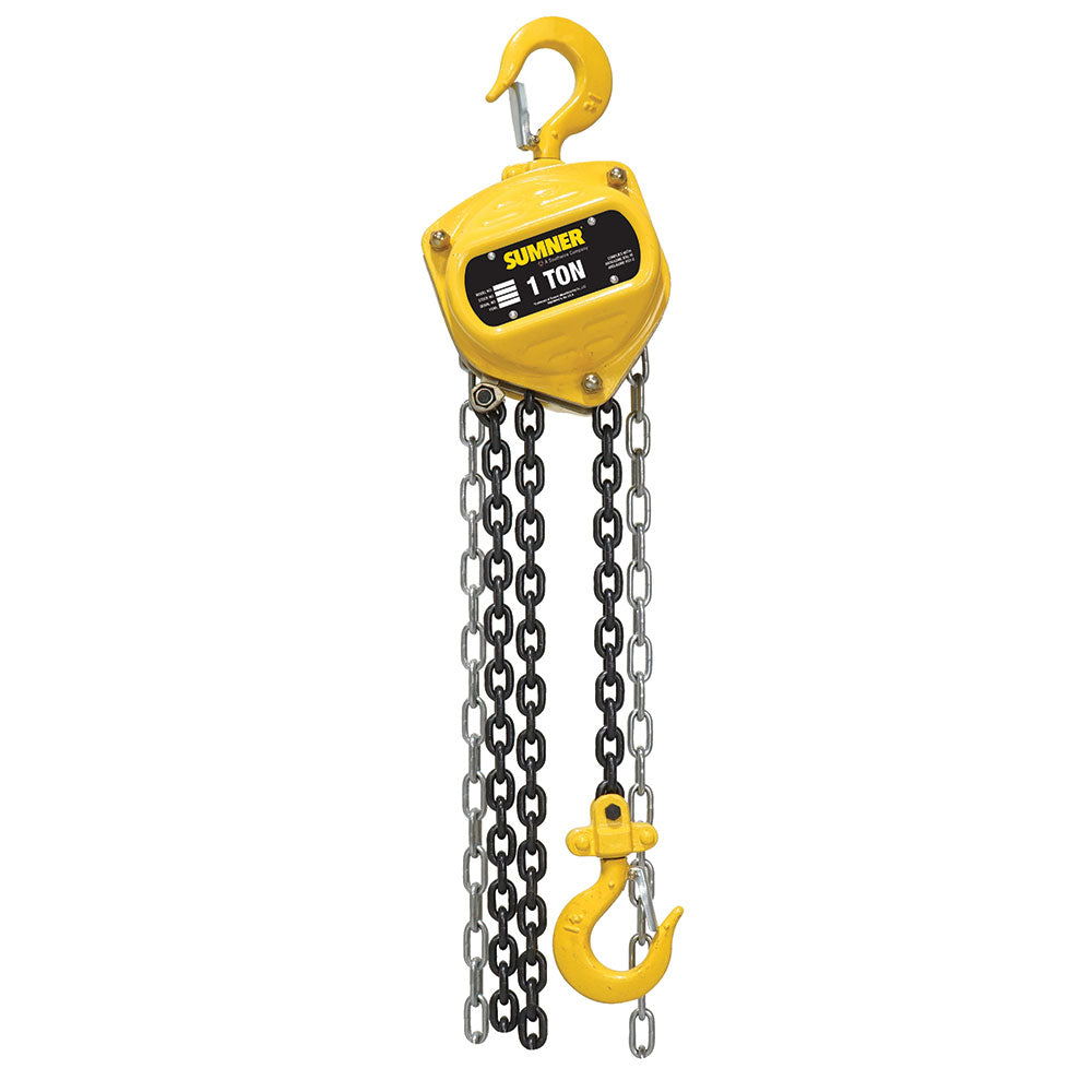 Sumner CB100C10 1T Chain Hoist 10'