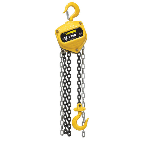 Sumner CB100C15 1T Chain Hoist 15'