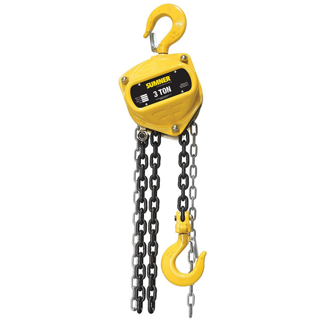 Sumner CB300C15 3T Chain Hoist 15'