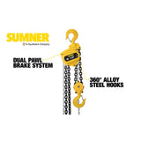 Sumner CB500C30 5T Chain Hoist 30' - 2