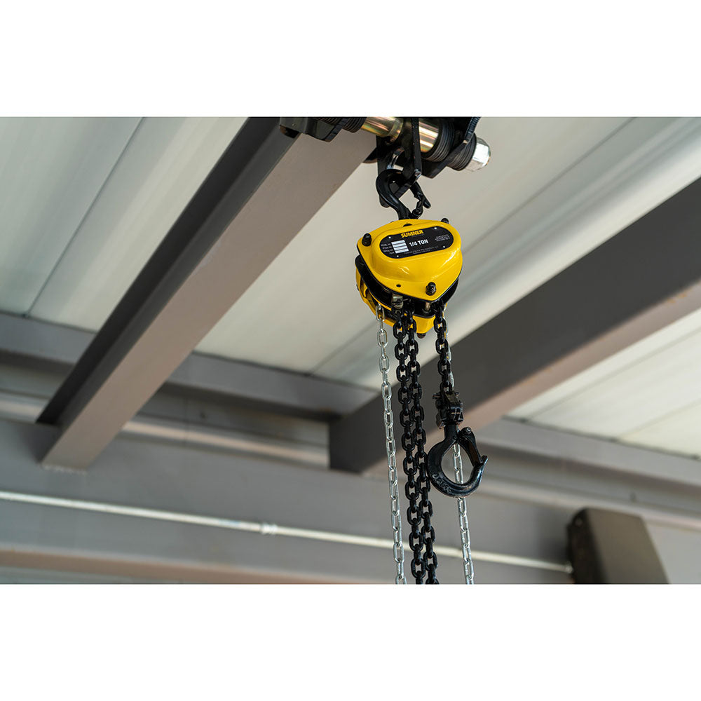 Sumner PCB025C20 1/4T Chain Hoist 20' Lift - 3