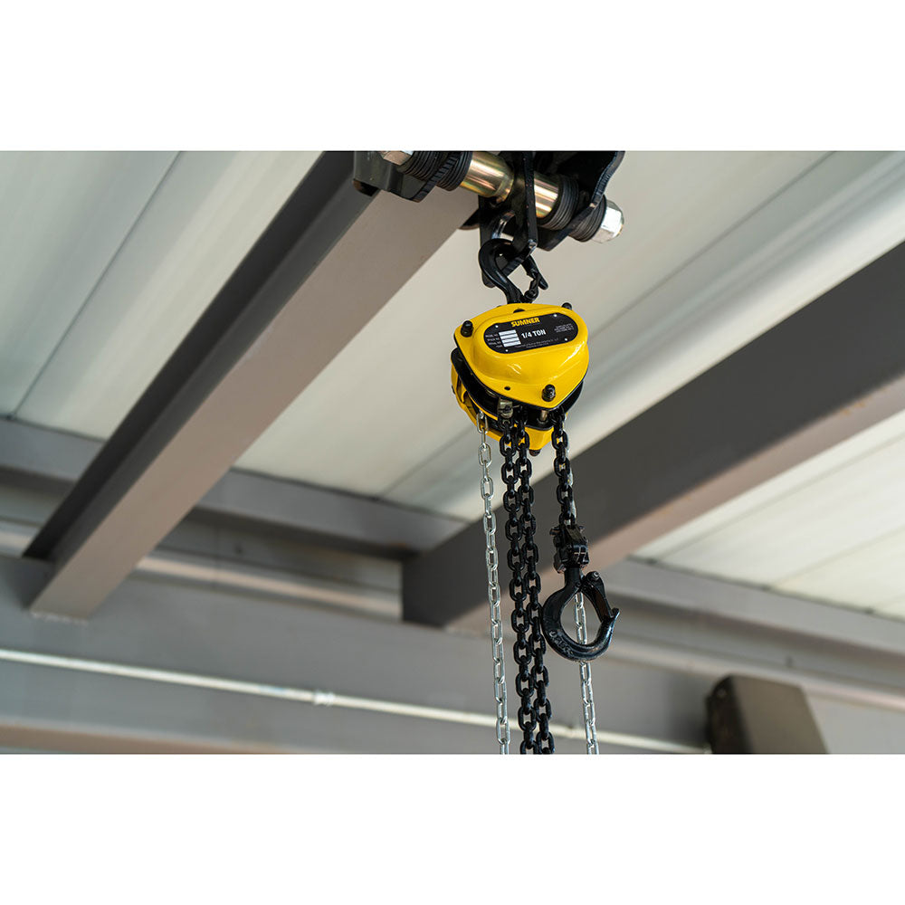 Sumner PCB025C20 1/4T Chain Hoist 20' Lift - 4