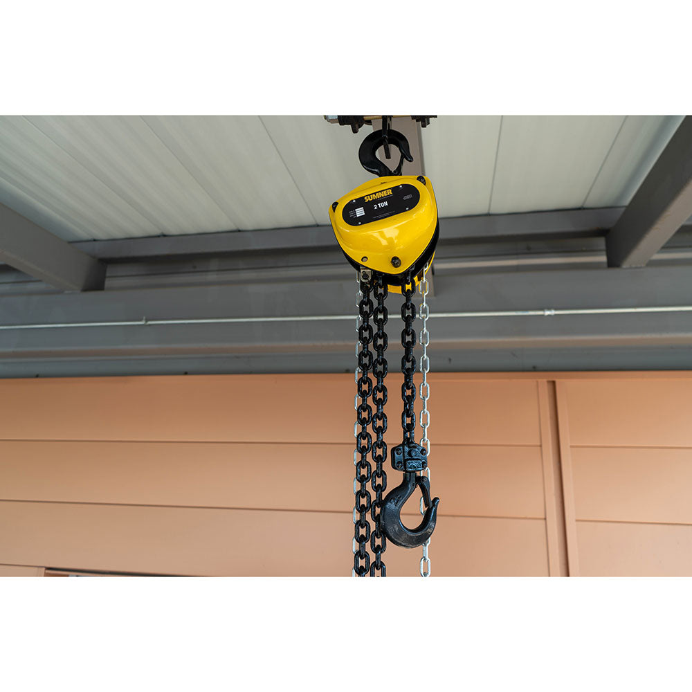 Sumner PCB200C30 2T Chain Hoist 30' Lift - 3