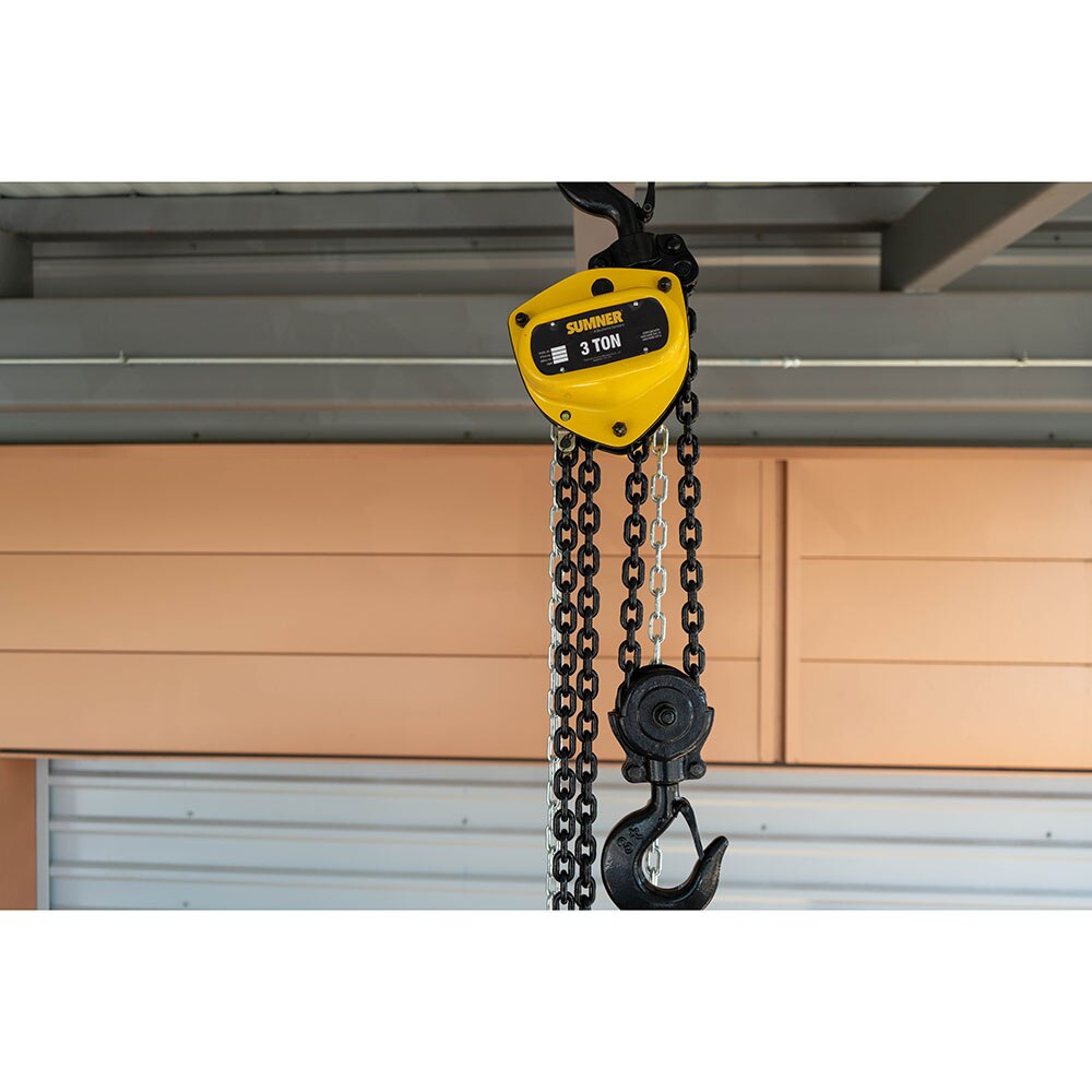 Sumner PCB300C10 3T Chain Hoist 10' Lift - 9