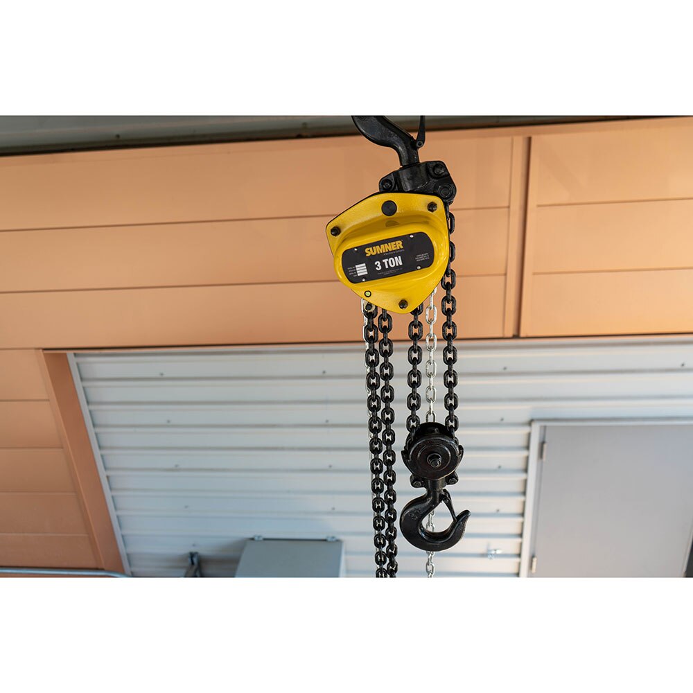Sumner PCB300C10 3T Chain Hoist 10' Lift - 11