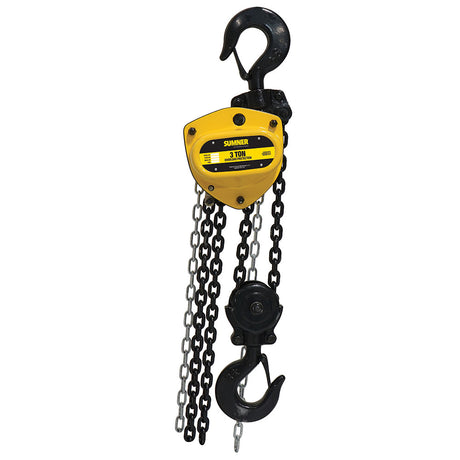 Sumner PCB300C20 3T Chain Hoist 20' Lift