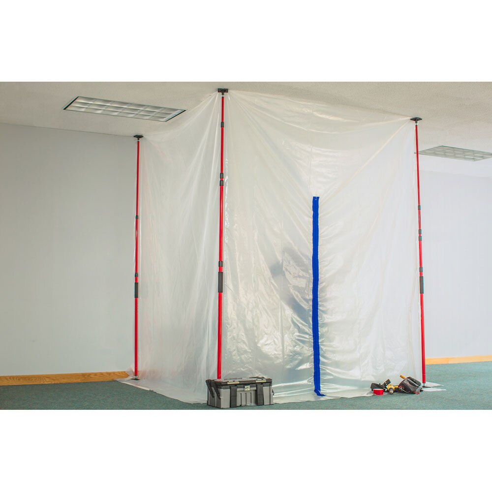 Surface Shields DSPRO2 12' Dust Shield Pro Poles, 2 Pack - 3