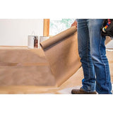 SurfaceShields KP35144 35" x 144' Construction Grade Kraft Paper Floor Protection Roll - 2