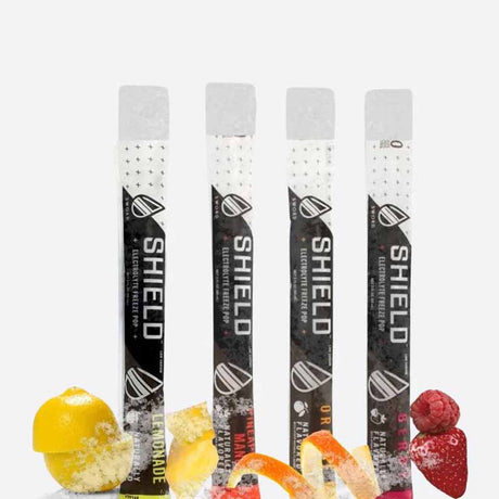 Sword Performance 02-04-01-36-MX Shield Electrolyte Freezer Pops, 3 fl. oz, Mixed Flavors Berry, Pineapple Mango, Orange, Lemonade