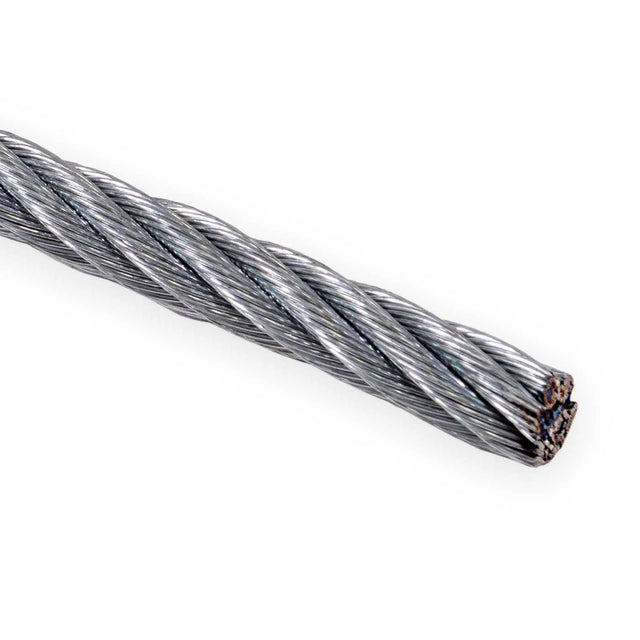 T.C. International 25062 3/8" x 1000' 7x19 Galvanized Aircraft Cable Roll