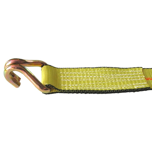 Lift All TE60514 Tuff-Edge Tiedown Strap Ratchet Buckle with U-Hook, 2"x30' 5000 Lbs