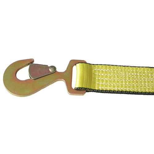 Lift All TE60506 Tuff-Edge Ratcheting Tiedown Strap w/Stamp Snap Hook-Flat 2"x30' 5000 Lbs