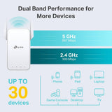 TP-Link B08RHD97QY AC1200 Dual Band WiFi Range Extender 3.5 x 1.4 x 4.9" with Ethernet Port - 2