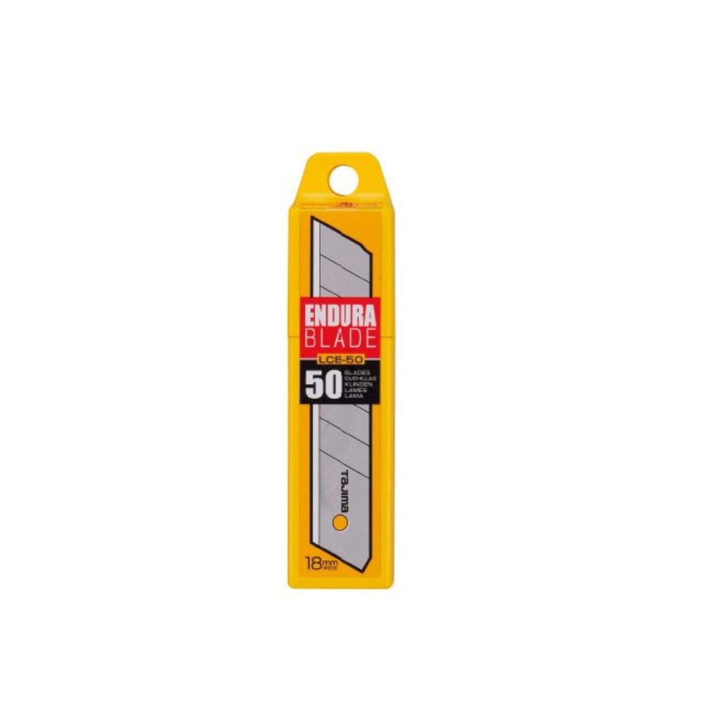 Tajima LCB-50-50 Endura-Blade 8-Point Utility Knife Blades, 50-Pack