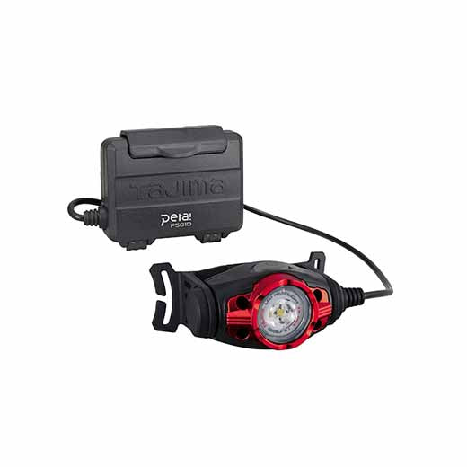 Tajima LE-F501D Grati-Lite Wide Angle Beam Headlamp with Separate Battery Compartment, 500 Lumens