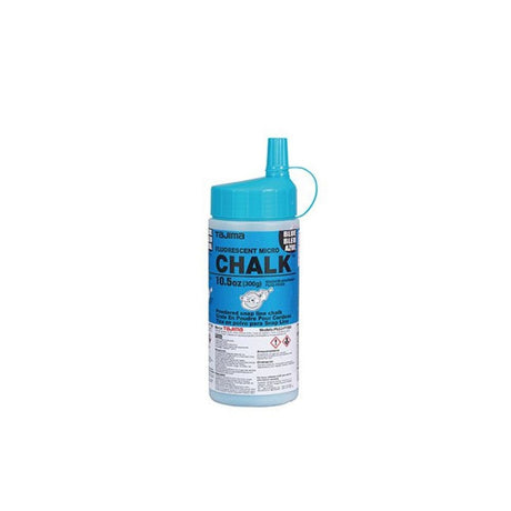 Tajima PLC2-FB300 Chalk-Rite Ultra Fine Chalk 10.5 oz. with Easy Fill Nozzle, Fluorescent Blue