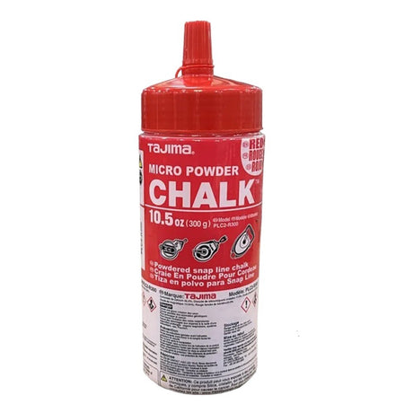 Tajima PLC2-R300 Chalk-Rite Ultra Fine Chalk 10.5 oz. Red