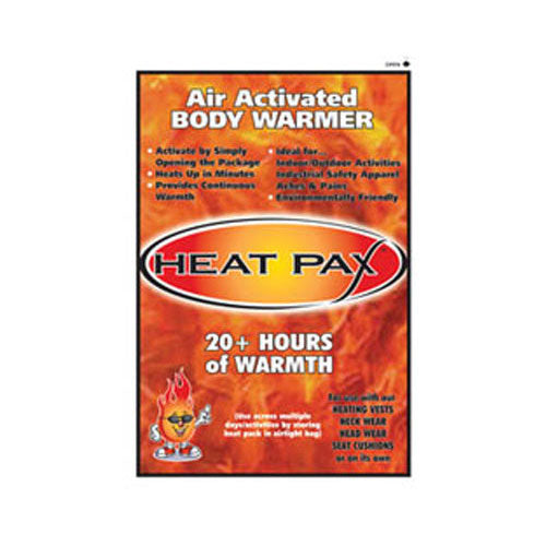 Techniche 5542 Air Activated 20 Hour Body Warmer Bulk Pack