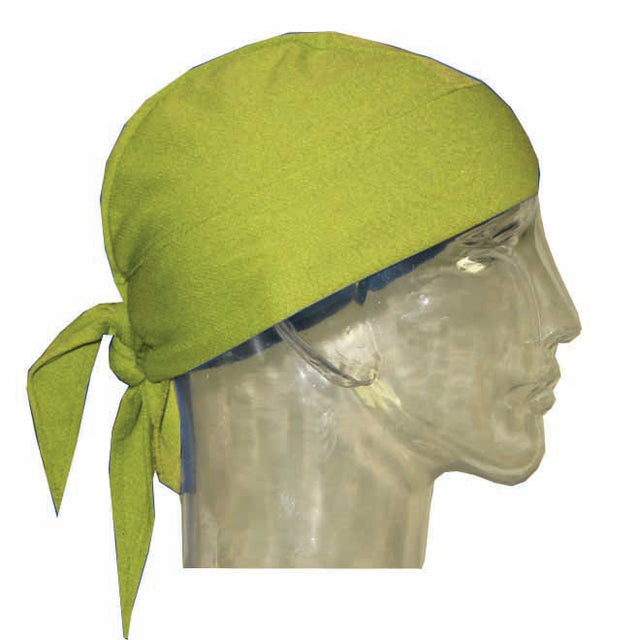 Techniche 6536-HV Hyperkewl Cooling Skull Cap Bandana HiVis Lime