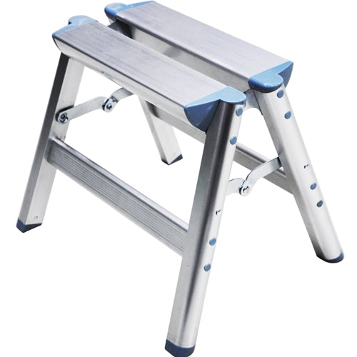 TeleSteps 100SS 12" Aluminum Folding Step Stool