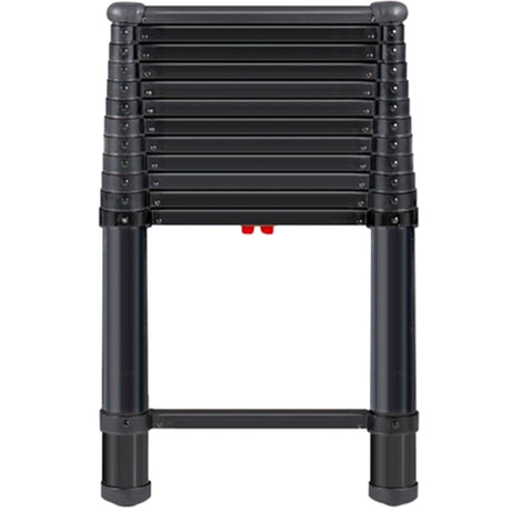 TeleSteps 1600ET 12.5 Ft. Type 1A Black Telescoping ladder 300 Pounds