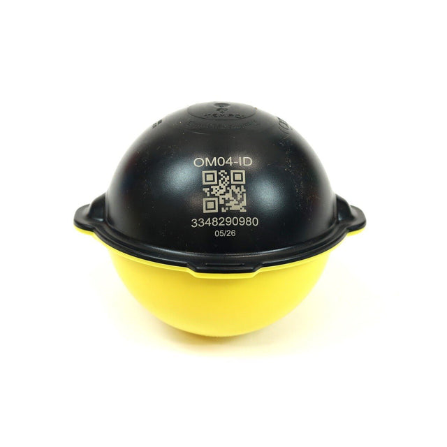 Tempo OM04-ID 5" RFID Fiber Optic Utility Marker Ball Yellow Black 92 kHz (30 Pack)