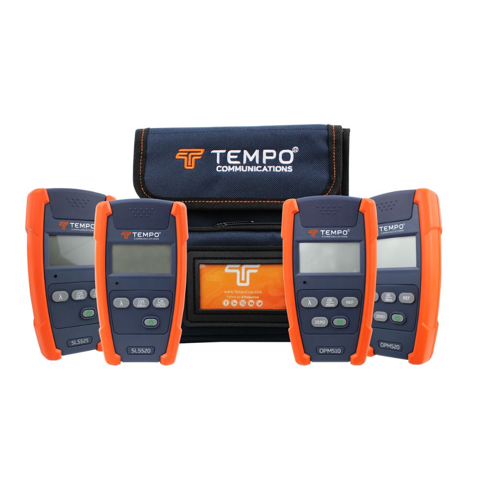 Tempo SM DUAL KIT OPM510 & SLS520 Single Mode Telco Dual Kit